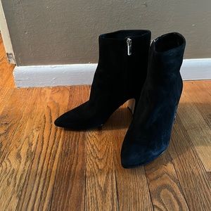 Sam Edelman black suede booties